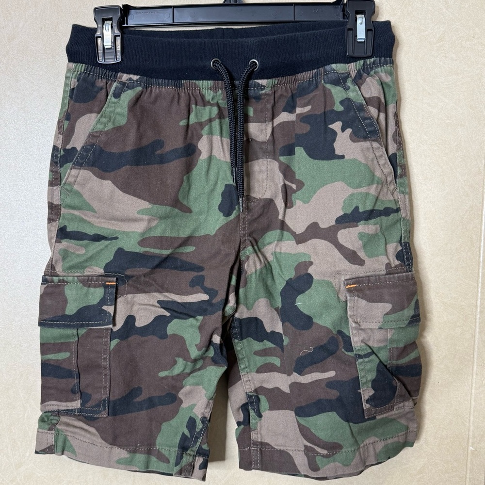 Wonder Nation Camouflage Cargo Shorts Boys Size 14/16